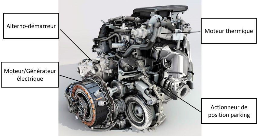 Vue d'ensemble de la boite électrifiée DB0
