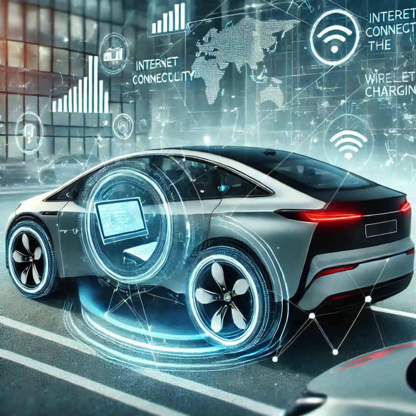Véhicule électrique connecté
